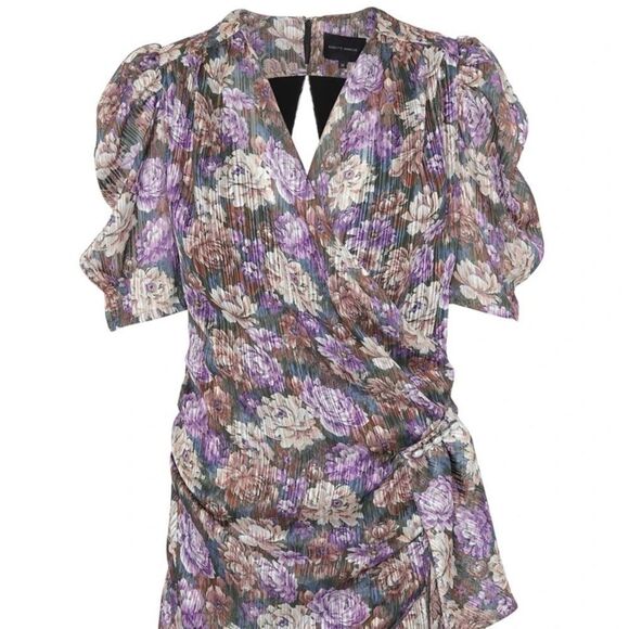 🎀 Revolve BIRGITTE HERSKIND KATHINKA MINI floral DRESS 36 - Picture 3 of 11